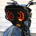 New Rage Cycles (NRC) Rear Turn Signal Kit for the Ducati Diavel V4